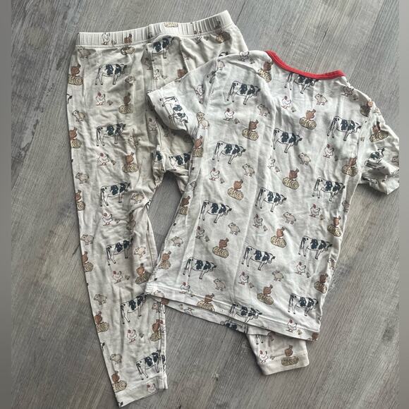 Free Birdees 3T Farm Buddies 2 Piece Bamboo Pajamas - Picture 10 of 10